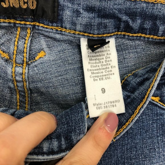 JNCO Vintage Corset Tie Up Flare Jeans Bell Bottom - Picture 10 of 13